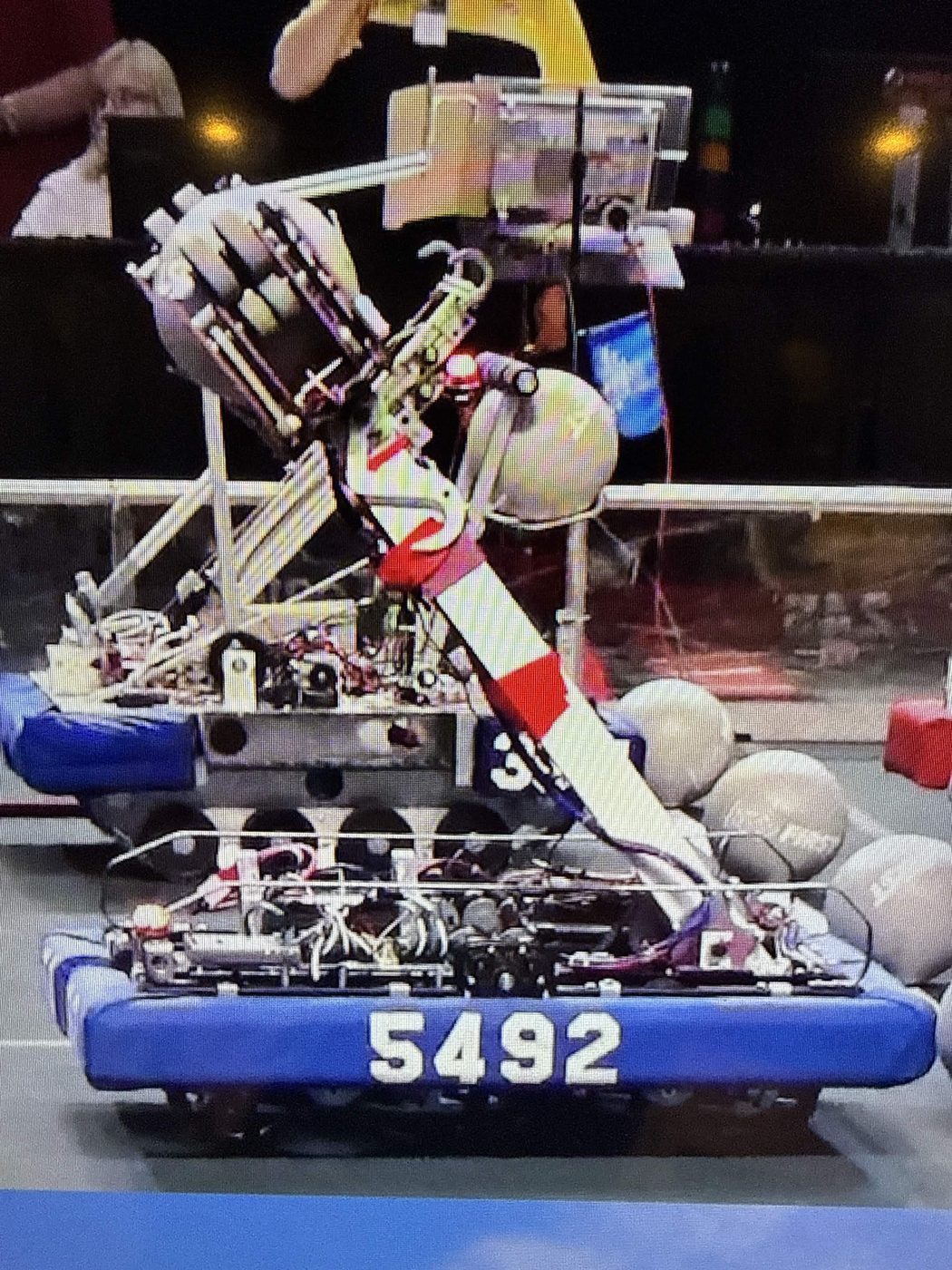 Team 5492 2016 FIRST Stronghold robot — The Catcher